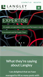Mobile Screenshot of langleysearch.com