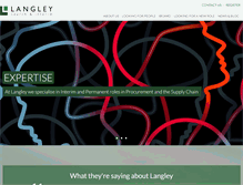 Tablet Screenshot of langleysearch.com